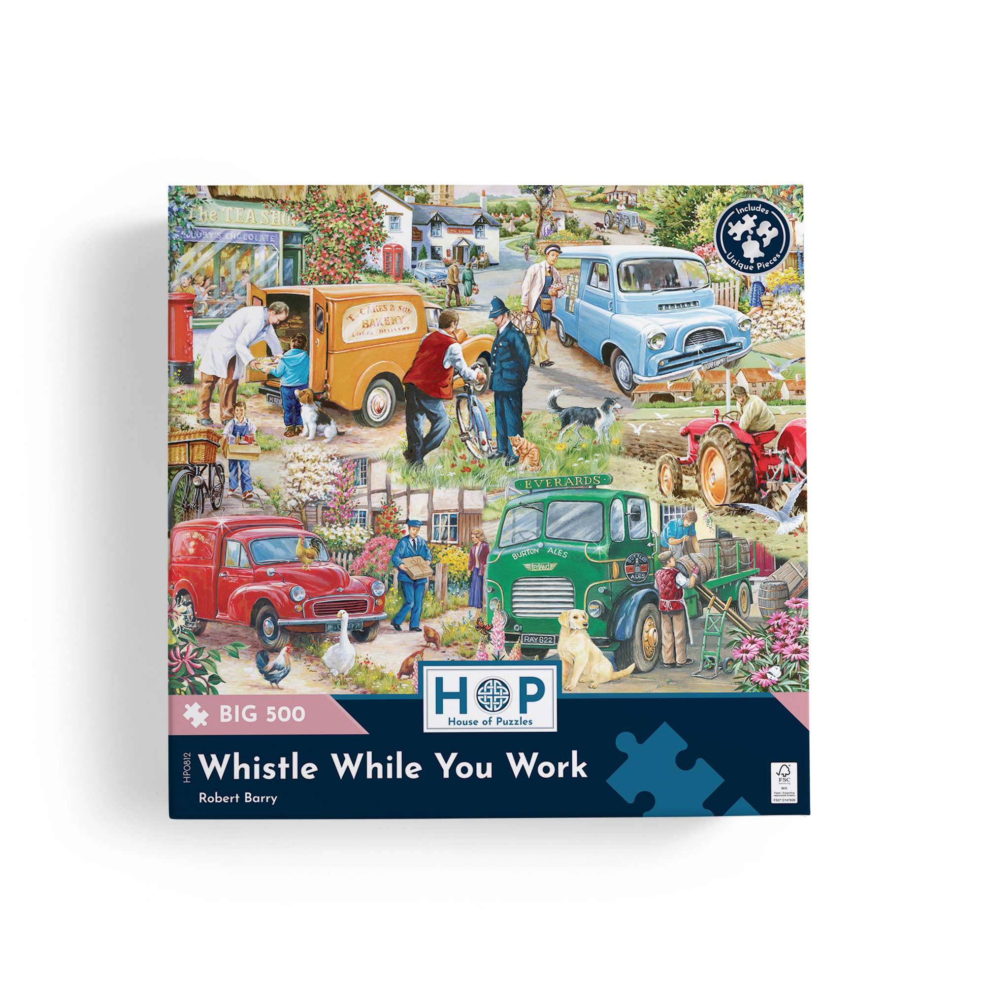 house-of-puzzles-whistle-while-you-work-puzzle-500-pi-ces-grandes image 4