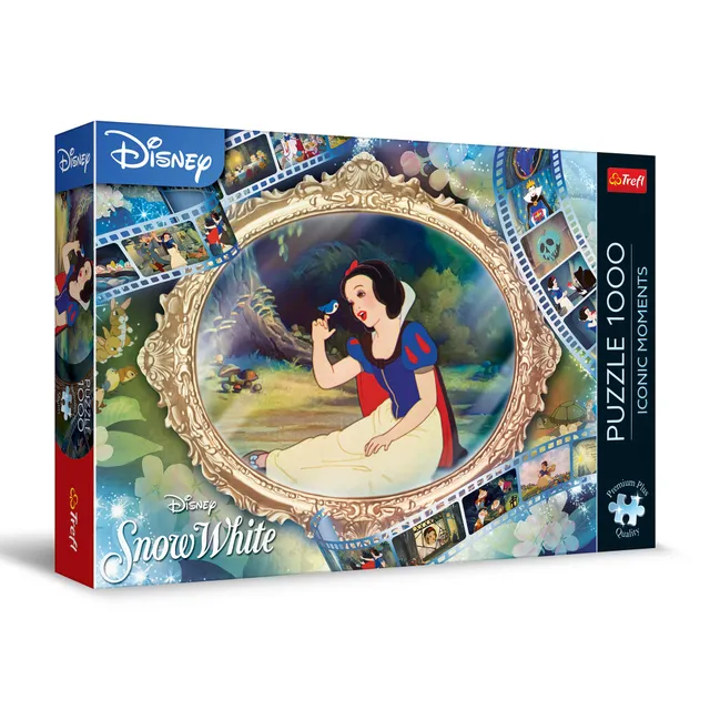 trefl-premium-plus-iconic-moments-puzzle-1000-blanche-neige image 1