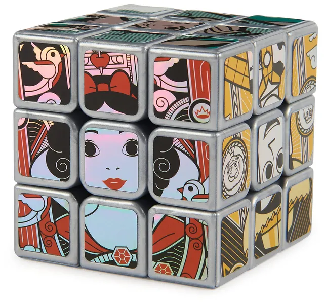 rubik-s-3x3-platinum-disney-100-ans-cube-m-tallique image 1