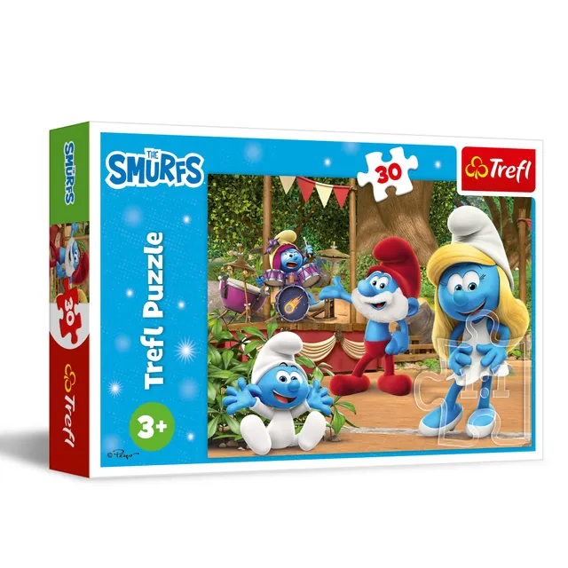 trefl-red-schtroumpfs-puzzle-30-pi-ces-enfant-3-ans image 1