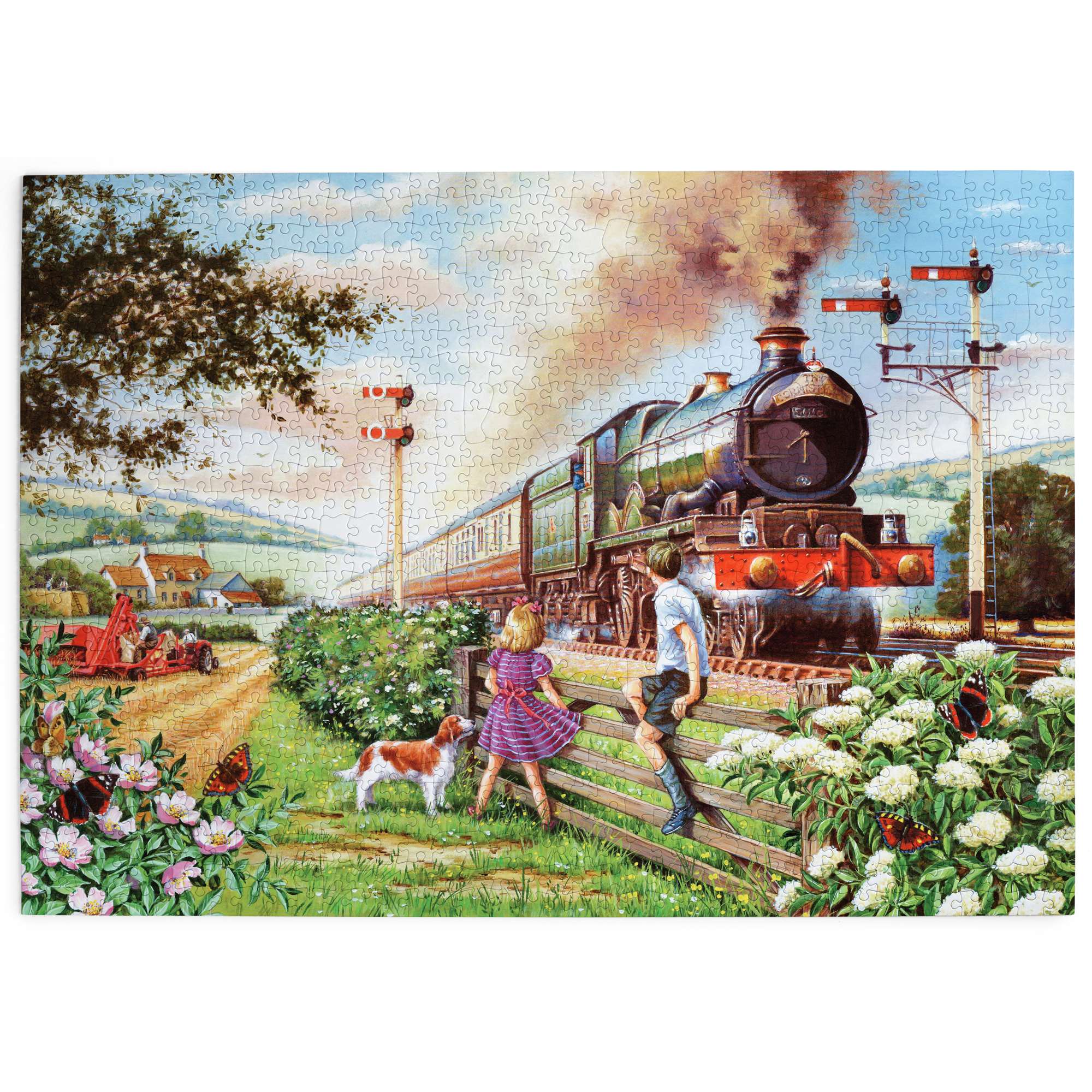 house-of-puzzles-railway-children-puzzle-1000-pi-ces-train image 2