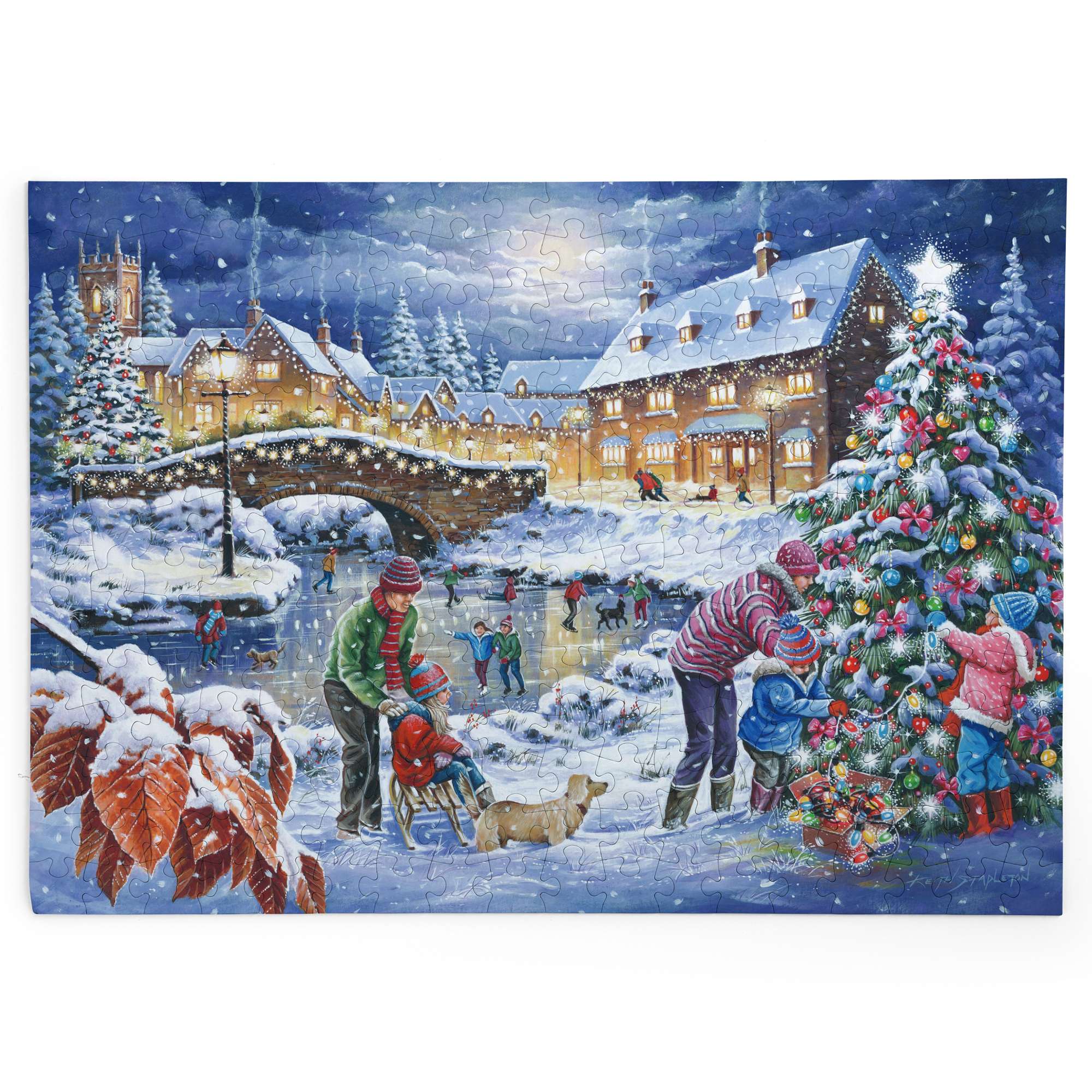 house-of-puzzles-big-250-puzzle-250-pi-ces-twinkling-lights image 2