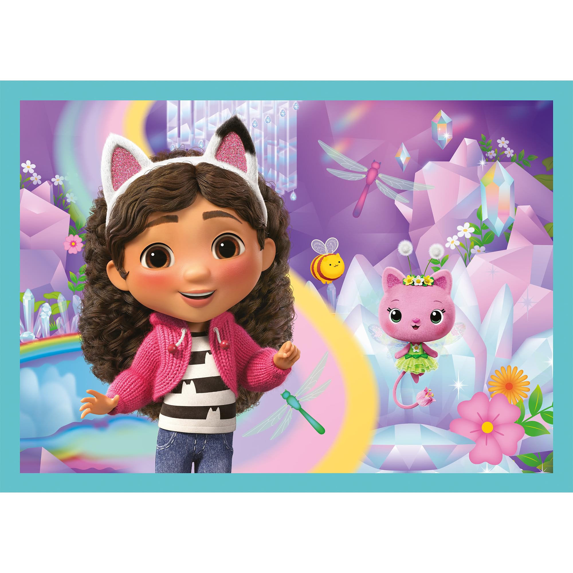 trefl-red-gabby-s-dollhouse-puzzle-4-en-1-35-70-pi-ces image 3