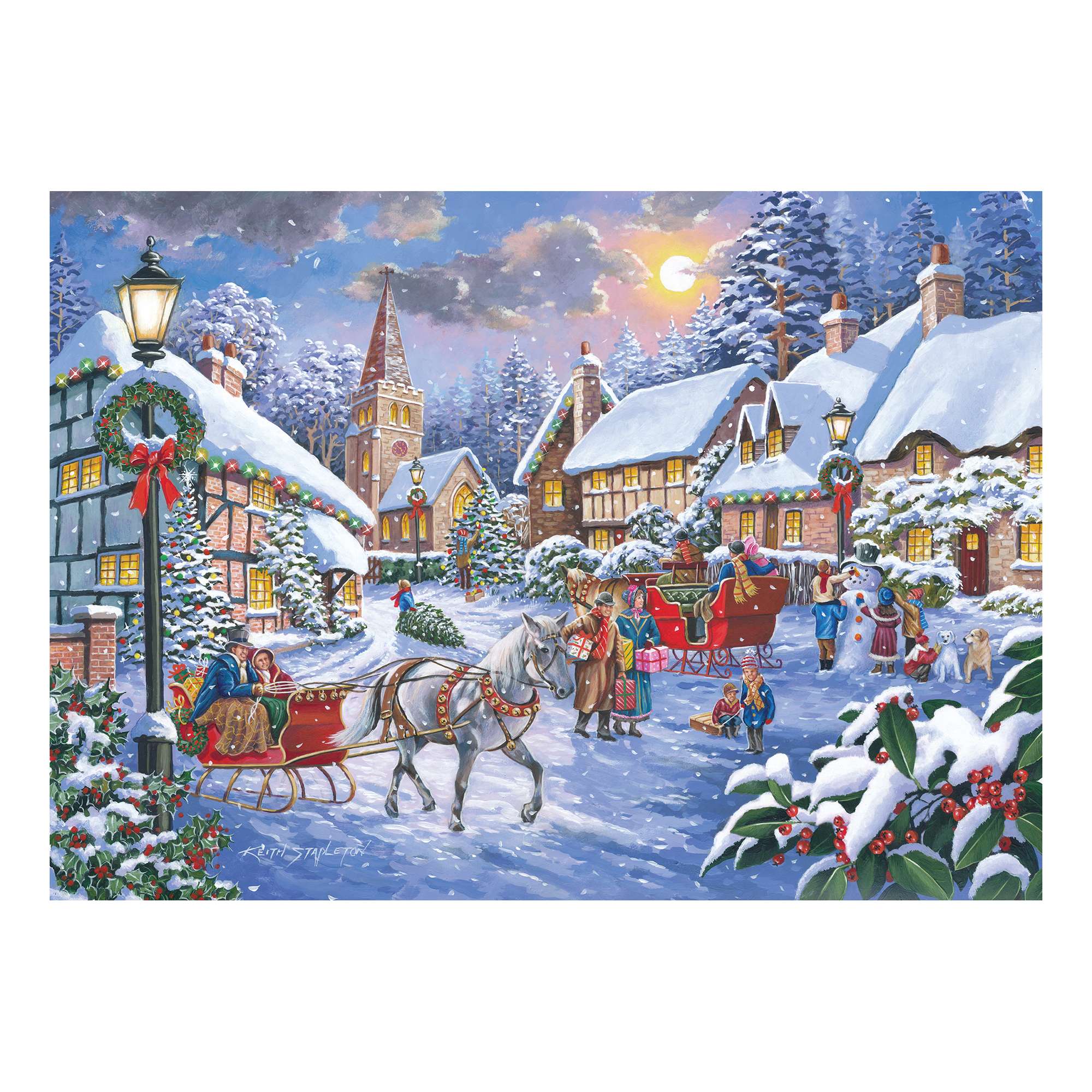 house-of-puzzles-christmas-is-coming-2x-big-500-puzzle-no-l-500-pi-ces image 3