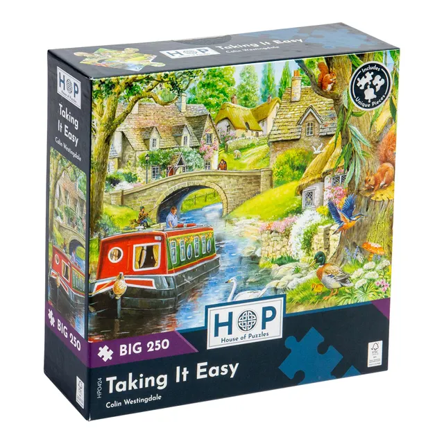 house-of-puzzles-big-250-taking-it-easy-puzzle-250-pi-ces-xxl image 1
