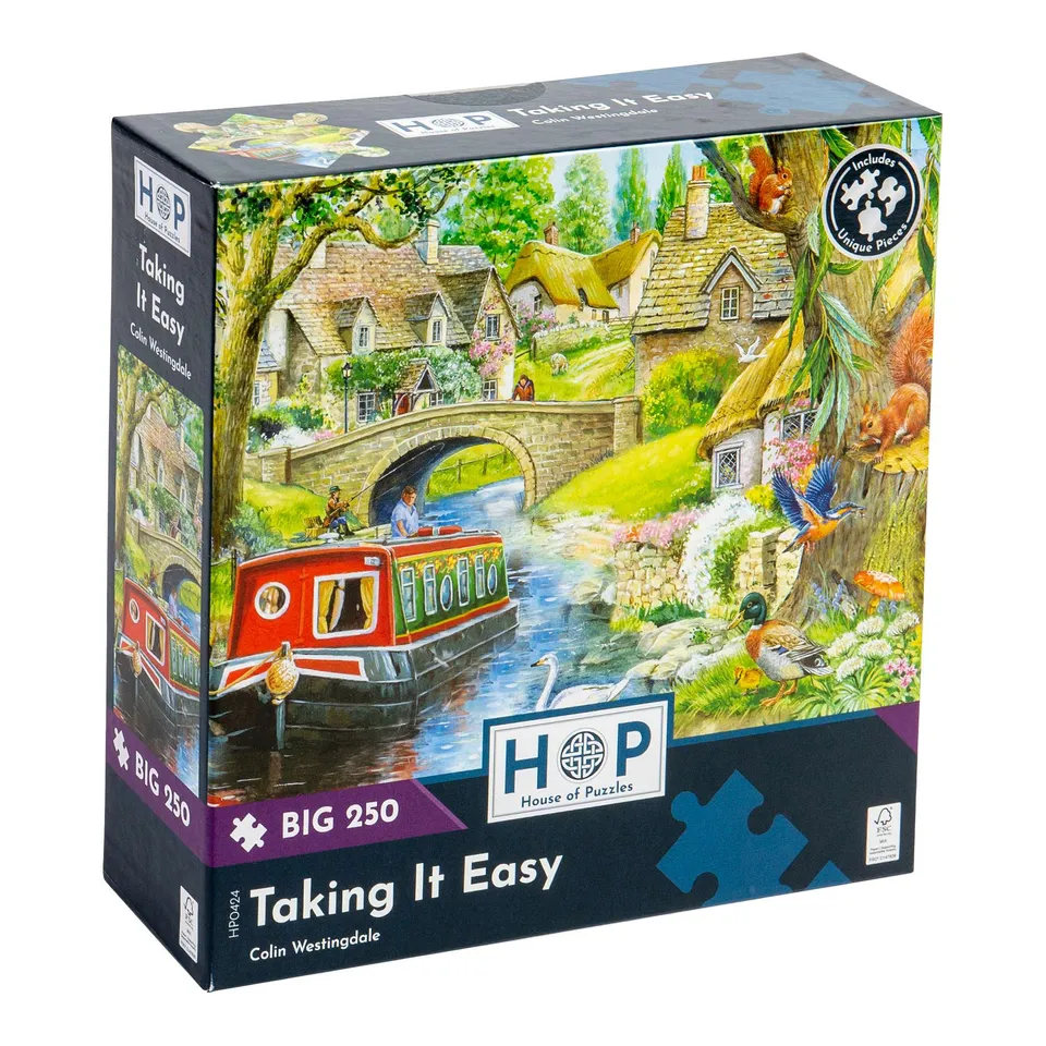 house-of-puzzles-big-250-taking-it-easy-puzzle-250-pi-ces-xxl image 1