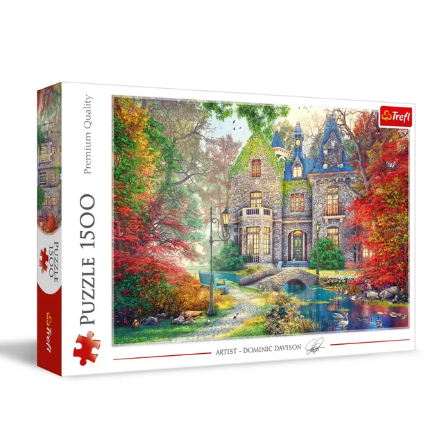 trefl-red-manoir-d-automne-puzzle-1500-pi-ces-paysage image 1