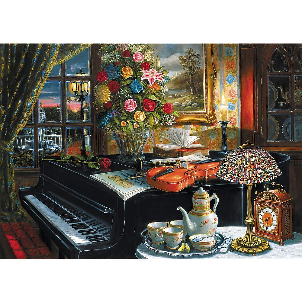 trefl-red-sons-de-la-musique-puzzle-2000-pi-ces-tr27112 image 2