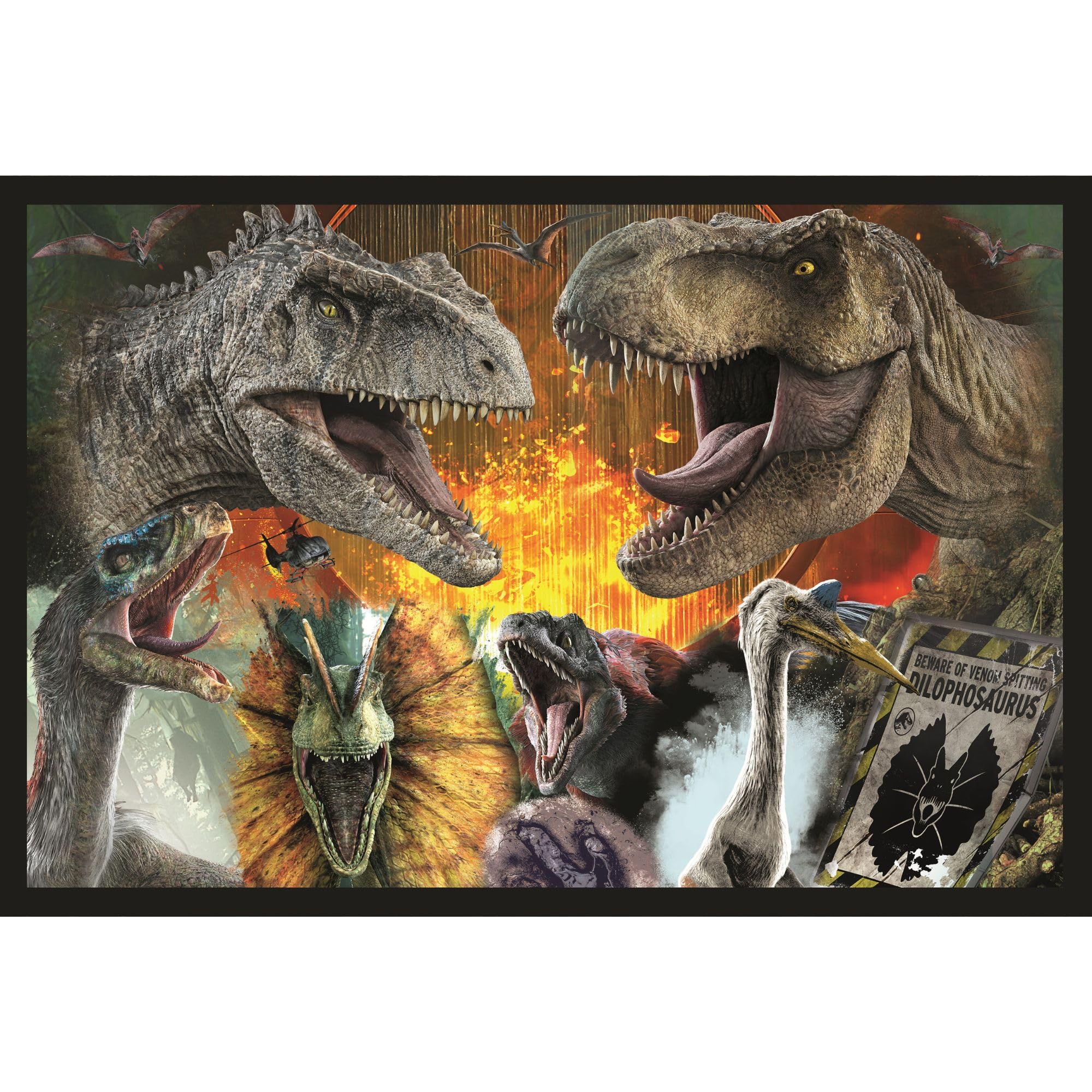 trefl-red-jurassic-world-puzzle-2x200-pi-ces-dinosaures image 2