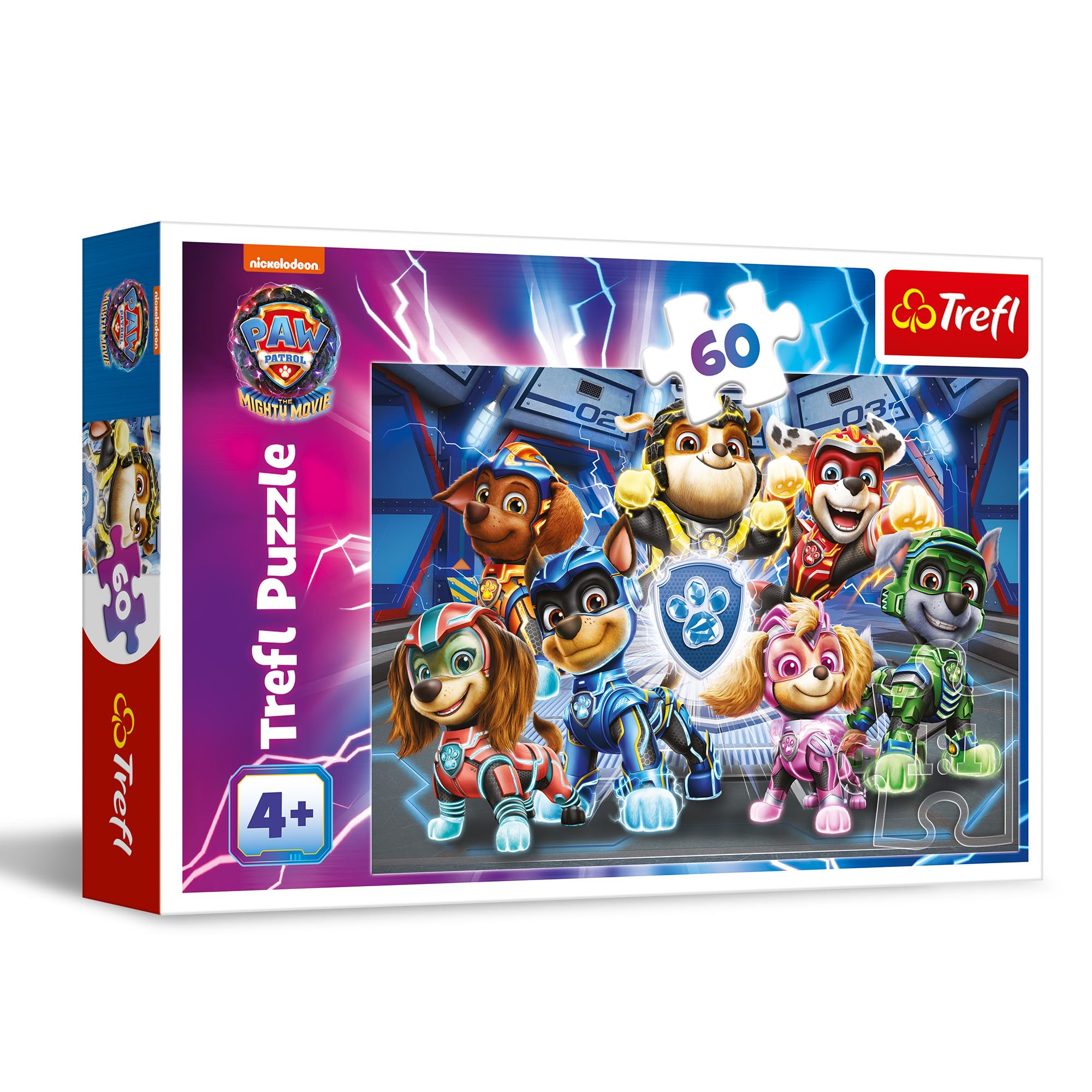 trefl-red-paw-patrol-mighty-movie-puzzle-60-pcs-4-ans image 1