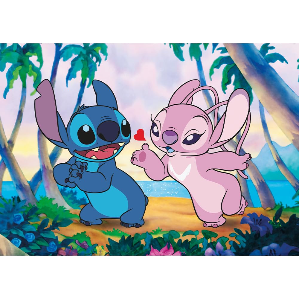 trefl-premium-plus-lilo-stitch-puzzle-1000-pi-ces-angel image 2