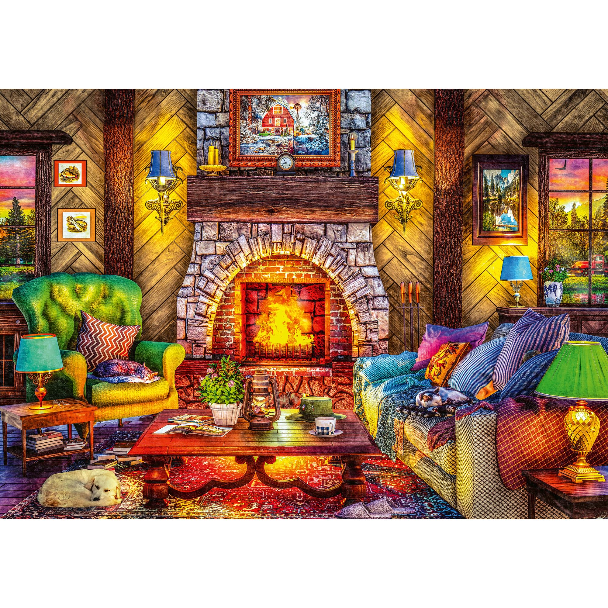 trefl-red-excursion-montagne-puzzle-2x500-pi-ces-lot-2 image 3