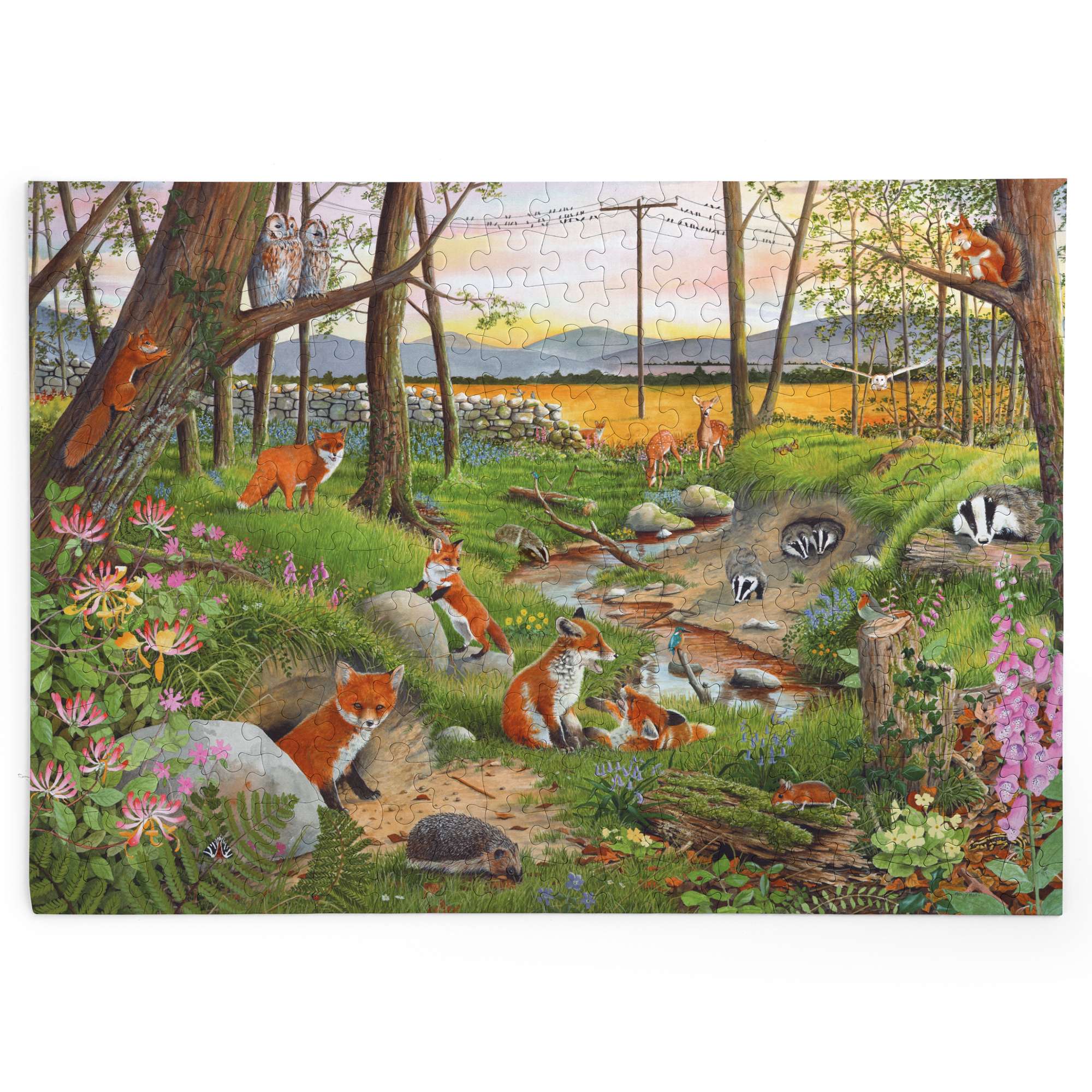 house-of-puzzles-midsummer-twilight-puzzle-250-pi-ces-grandes-pi-ces image 2