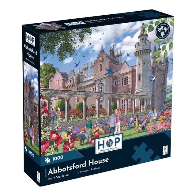 house-of-puzzles-abbotsford-house-puzzle-1000-pi-ces-cosse image 1