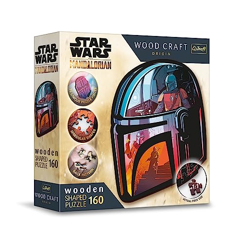 trefl-wood-craft-mandalorian-puzzle-bois-160-pi-ces-casque image 8