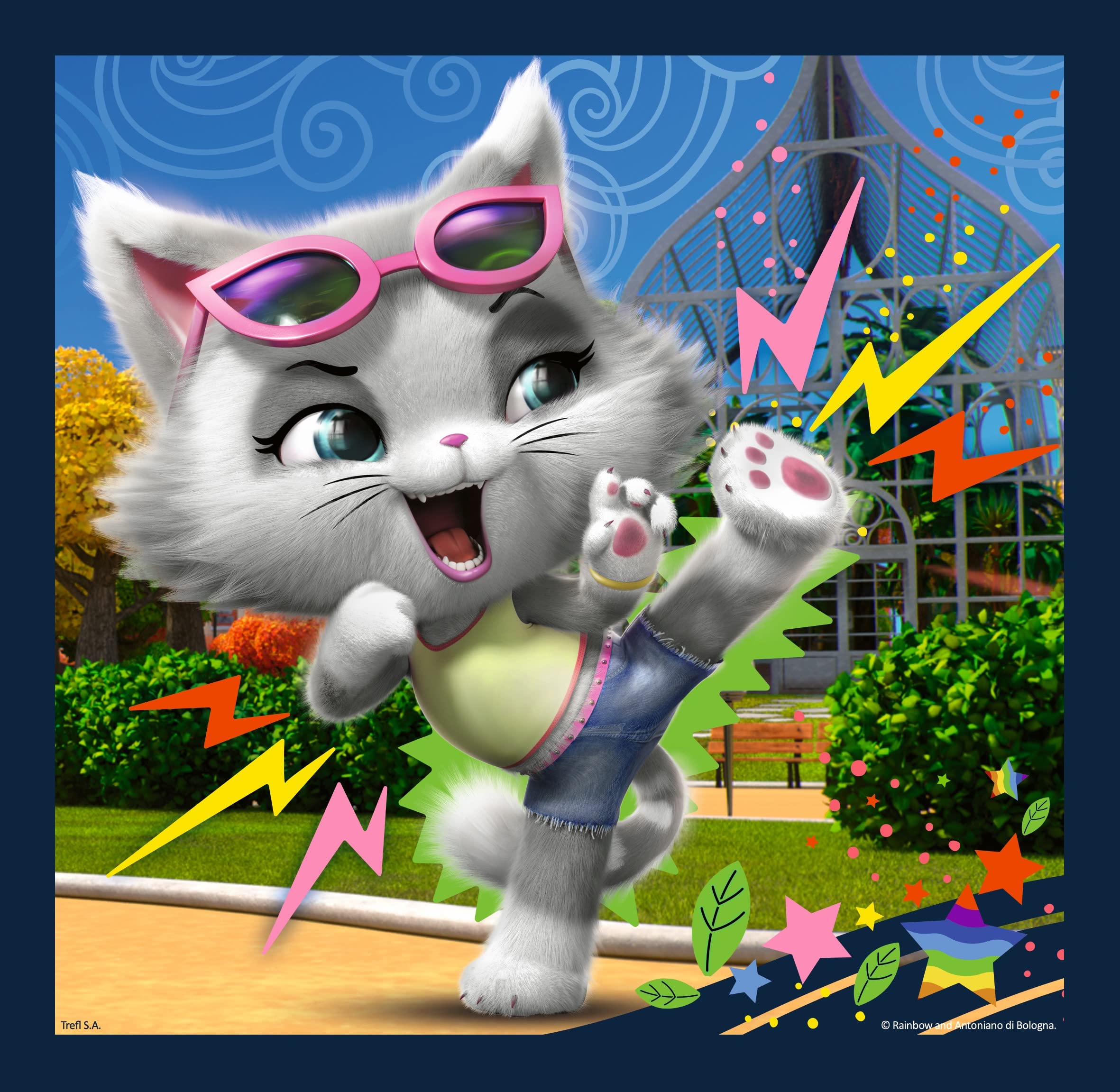 trefl-red-44-cats-puzzle-3en1-20-50-pi-ces-chatons-3-ans image 5