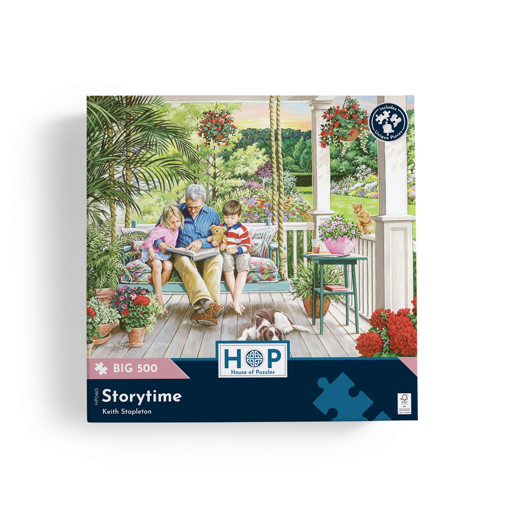 house-of-puzzles-storytime-big-500-puzzle-500-pi-ces-jardin image 4