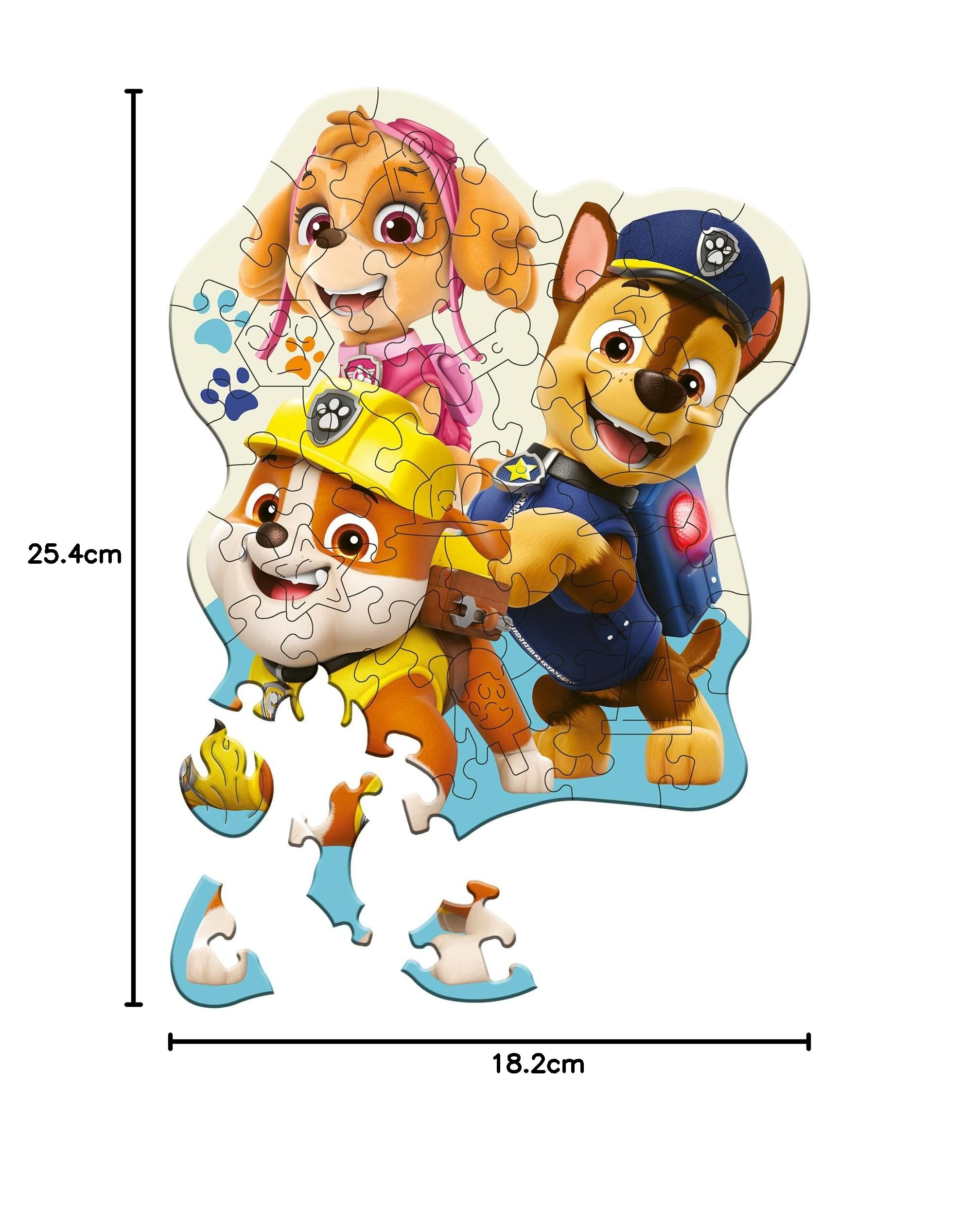 trefl-wood-craft-junior-paw-patrol-puzzle-bois-50-pcs-5-ans image 8