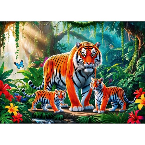 trefl-red-habitudes-de-tigre-puzzle-200-pi-ces-d-s-7-ans image 8