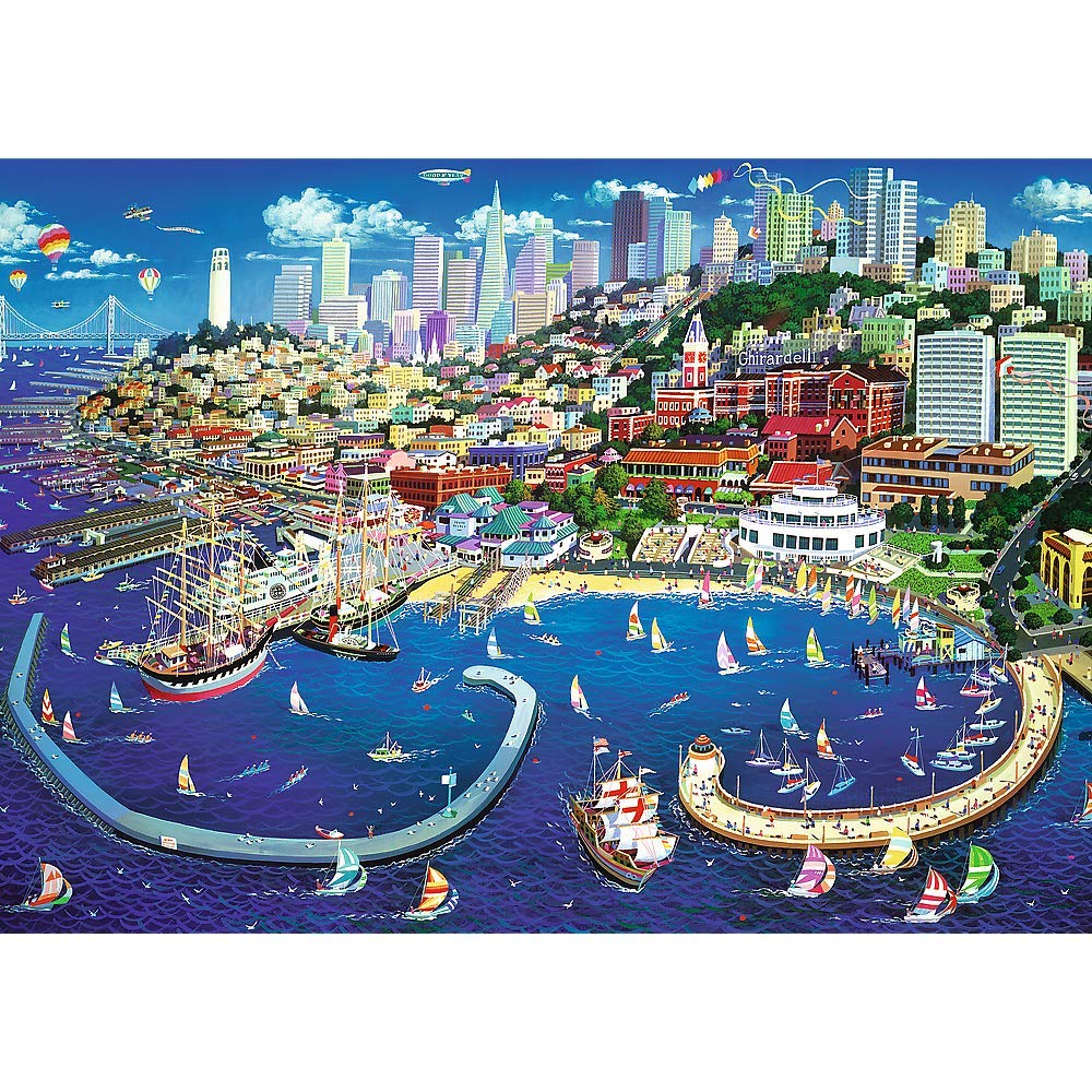 trefl-premium-plus-baie-de-san-francisco-puzzle-2000-pi-ces-adulte image 2