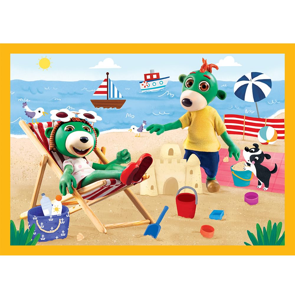 the-treflik-family-puzzle-trefliki-en-vacances-4-en-1 image 7