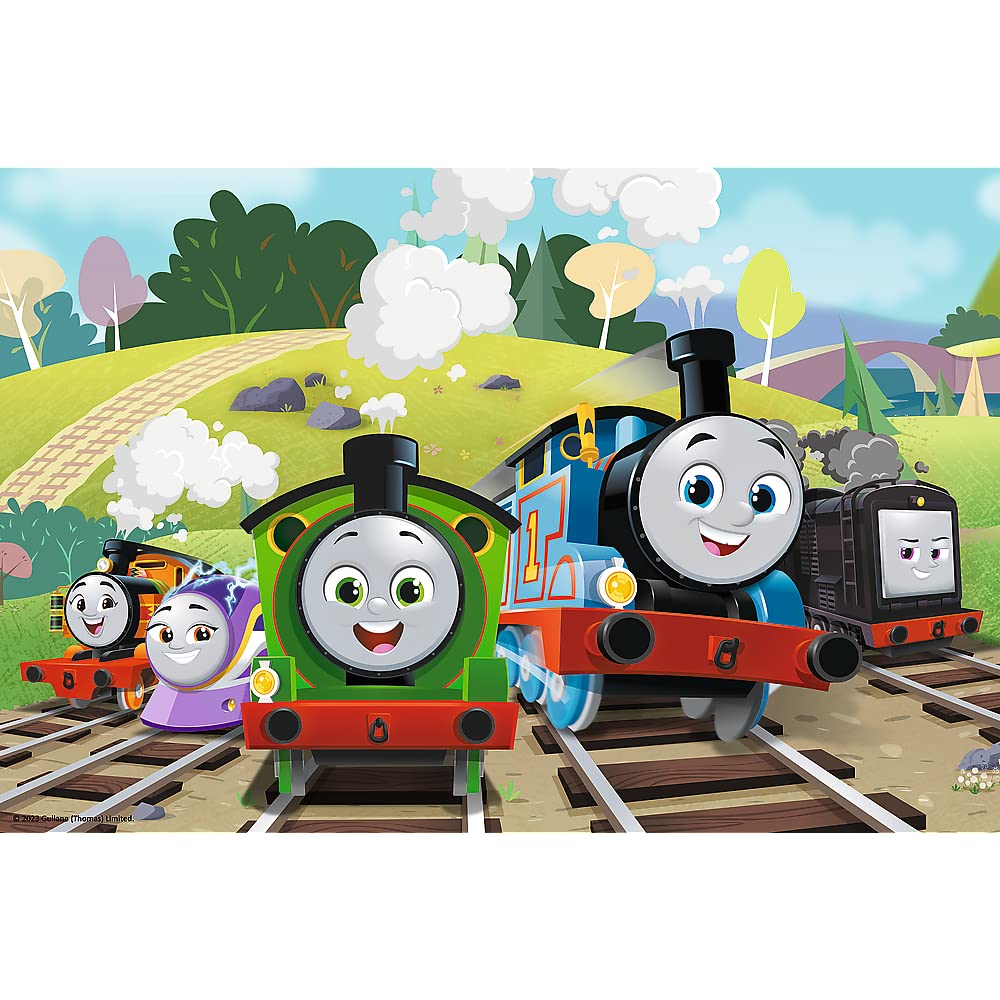 trefl-red-60-pi-ces-puzzle-enfant-thomas-et-ses-amis-4-ans image 2