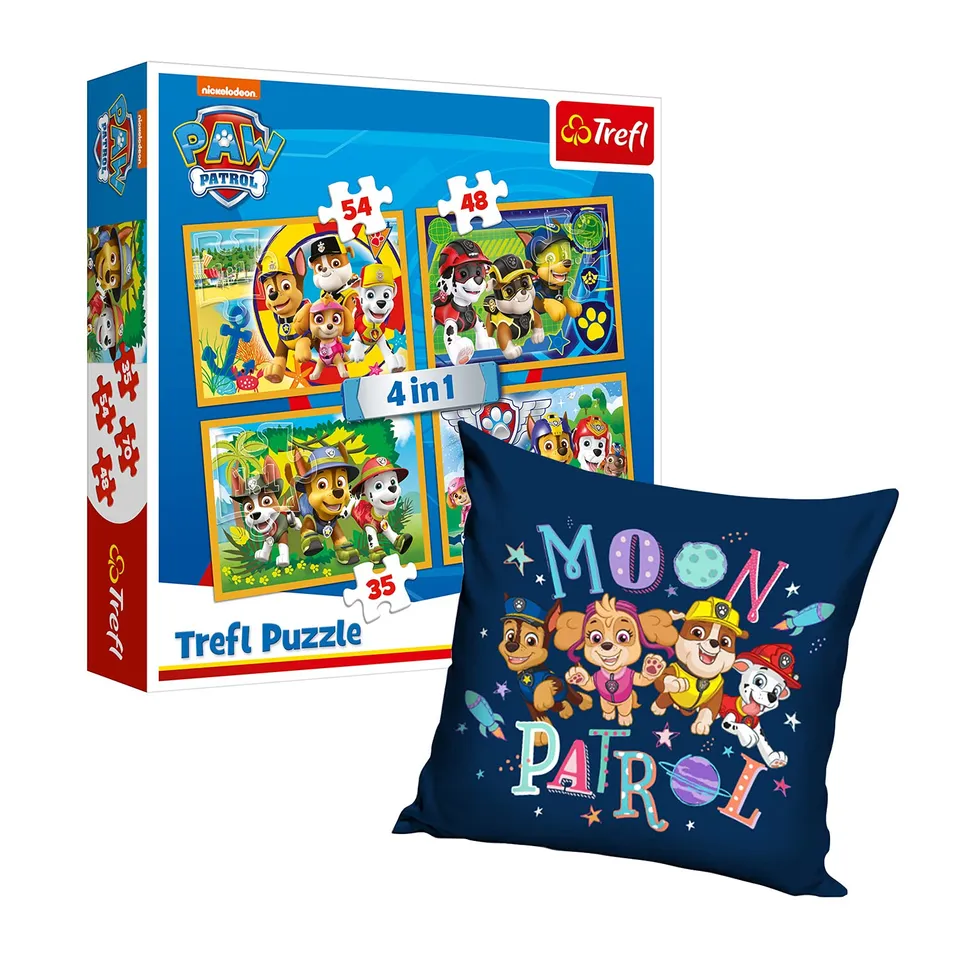 trefl-red-pat-patrouille-puzzle-coussin-d-s-4-ans image 1