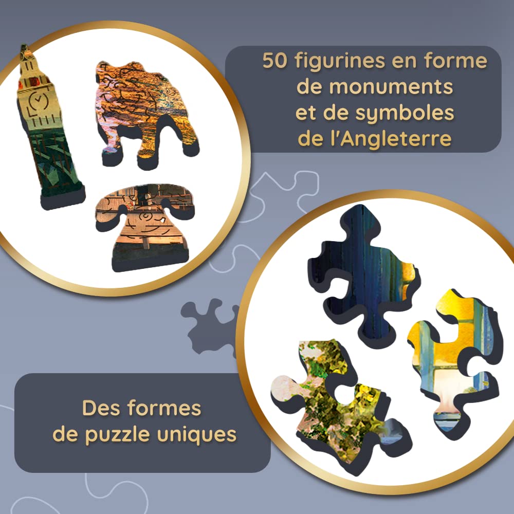 trefl-wood-craft-palais-westminster-puzzle-bois-501-pi-ces-londres image 5