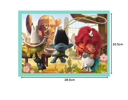 trefl-red-trolls-world-tour-puzzle-4-en-1-35-70-pi-ces image 4