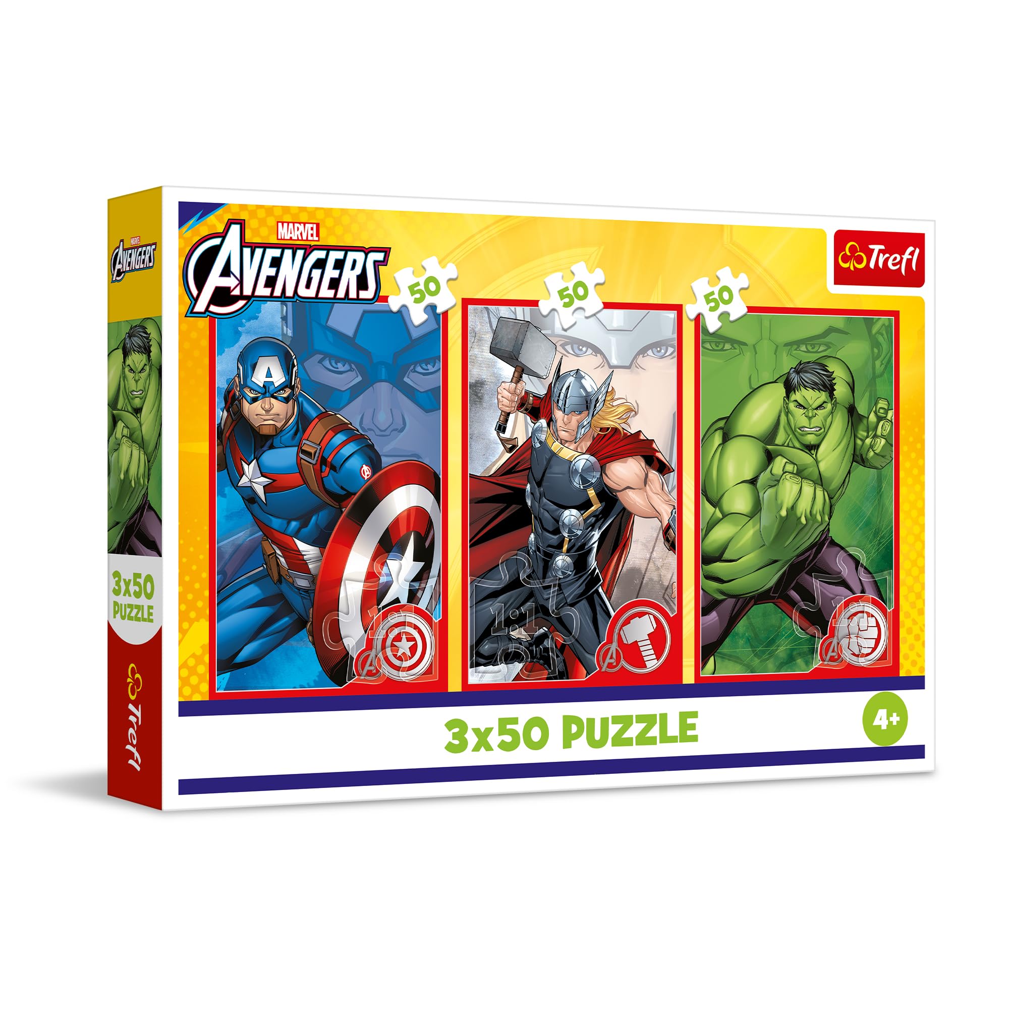 trefl-red-marvel-avengers-puzzle-3en1-3x50-pcs-h-ros image 1