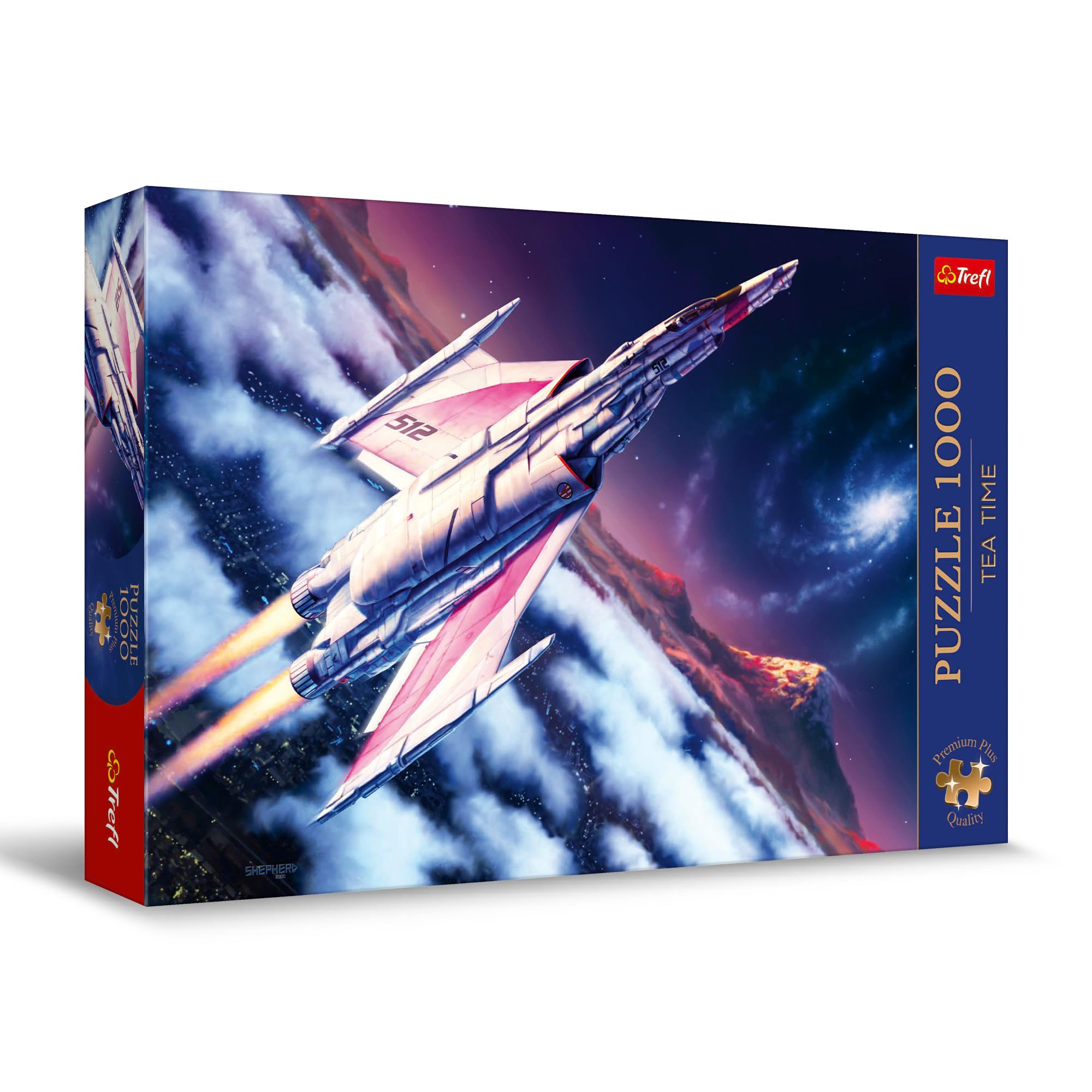 trefl-premium-plus-tea-time-vol-spatial-puzzle-1000-pi-ces-adulte image 1