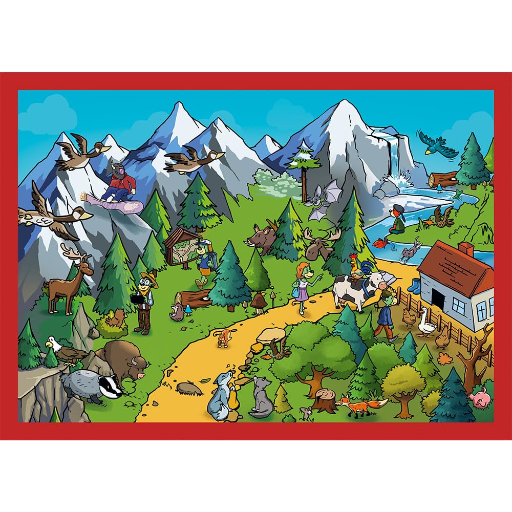 trefl-the-treflik-family-les-voyages-puzzle-4-en-1-d-s-4-ans image 7