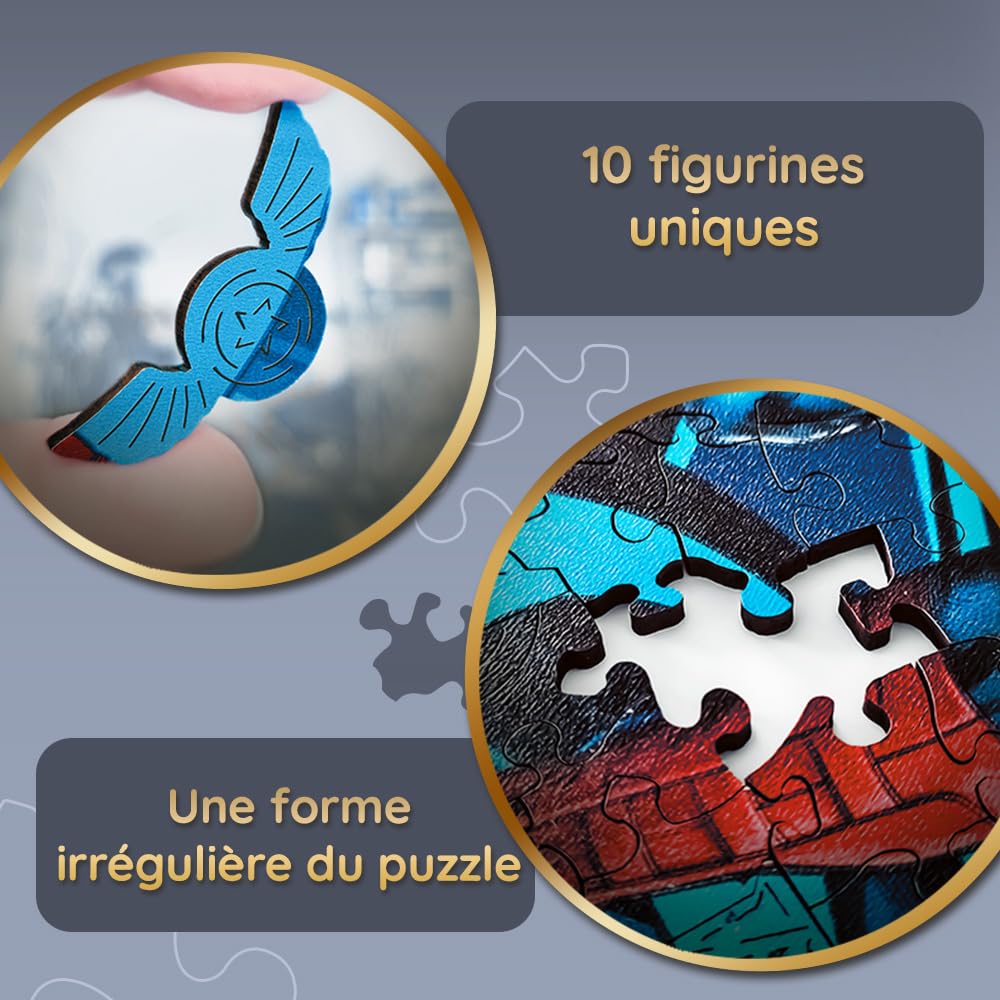 trefl-wood-craft-marvel-puzzle-bois-160-pi-ces-iron-man image 4