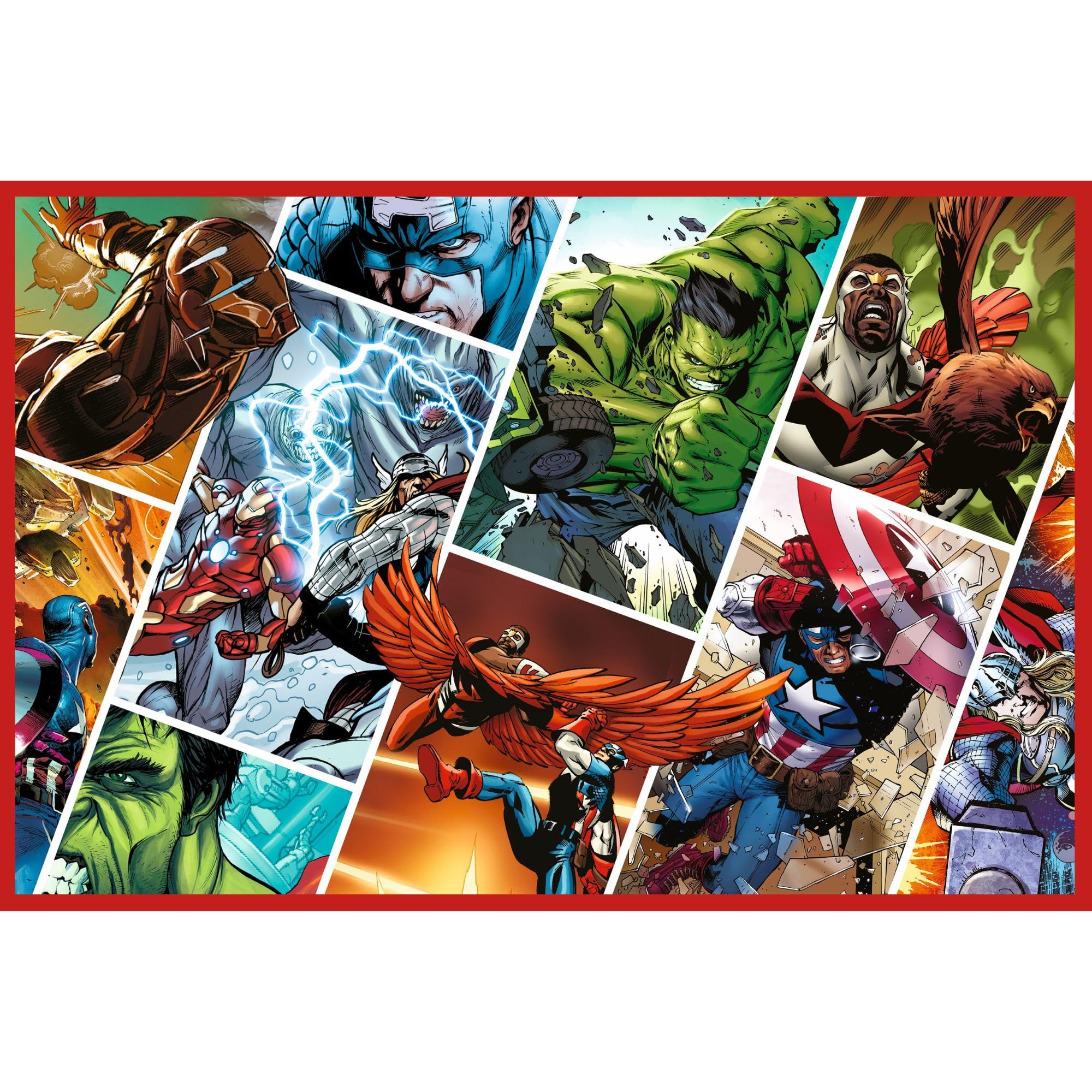 trefl-red-avengers-puzzle-2x200-p-d-fenseurs-du-monde-ado image 2