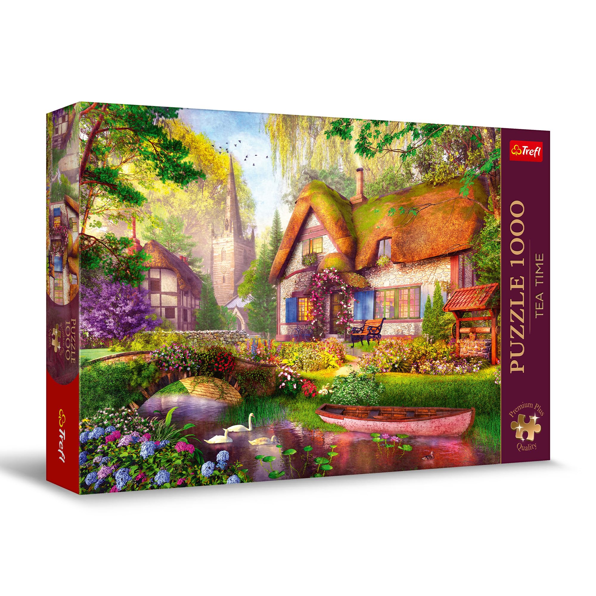 trefl-premium-plus-tea-time-puzzle-1000-pi-ces-chalet image 1