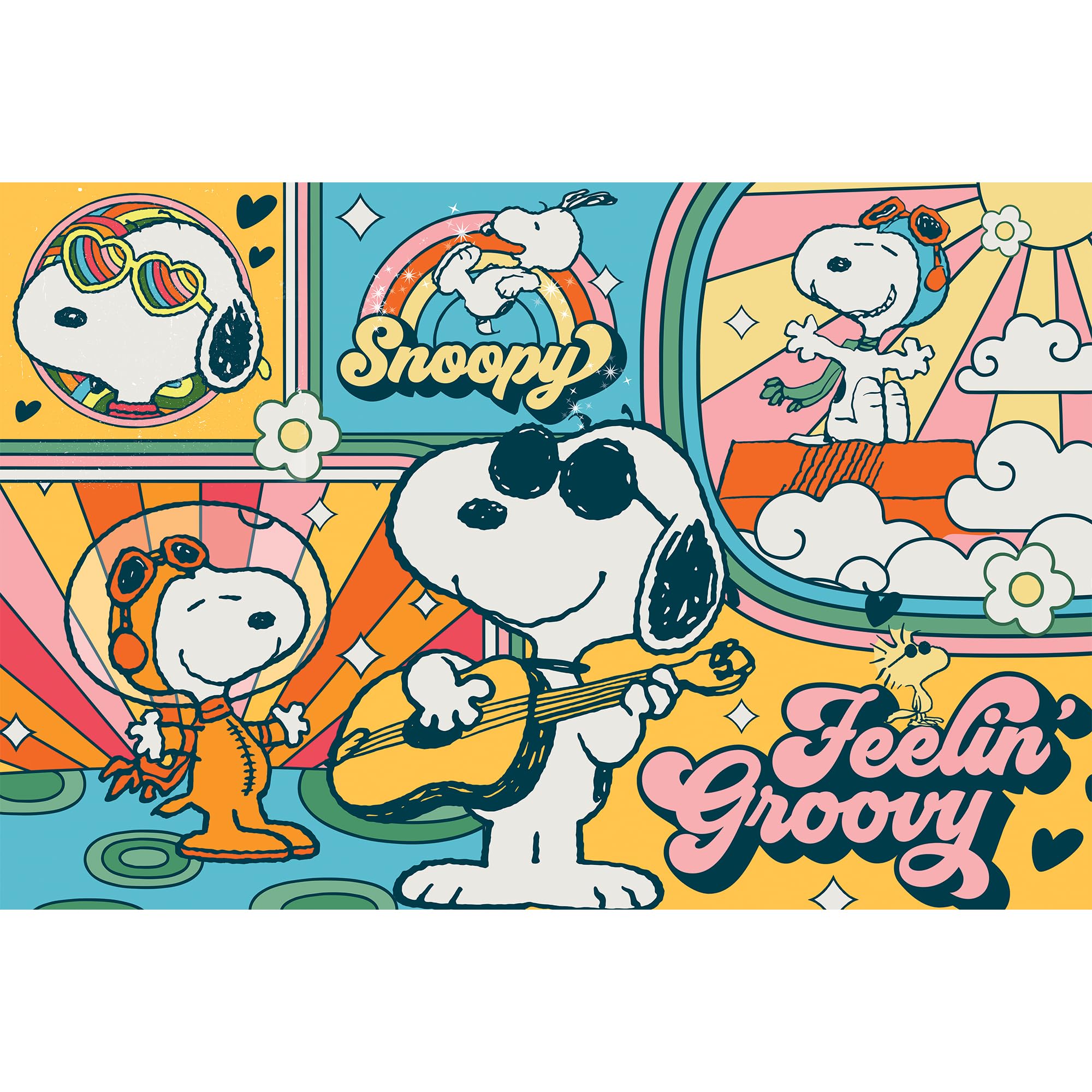 trefl-red-peanuts-puzzle-300-pi-ces-snoopy-enfant image 2