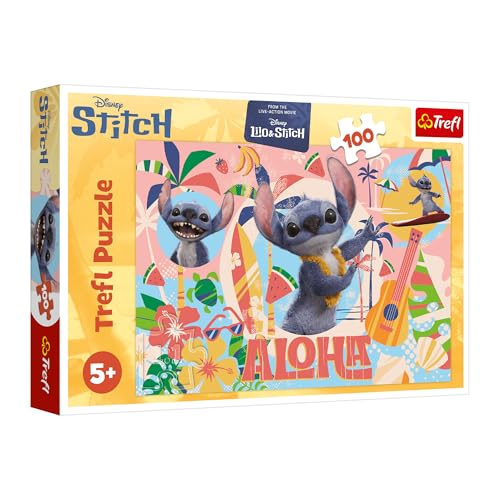 trefl-red-lilo-stitch-puzzle-100-pi-ces-5-ans-action image 7