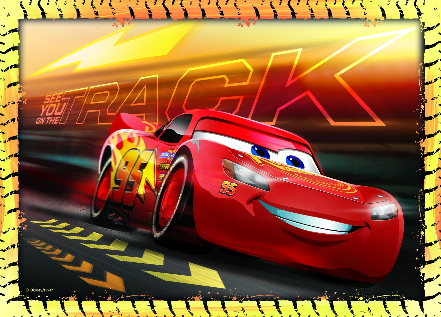trefl-red-cars-3-puzzle-4-en-1-35-48-54-70-pi-ces image 5