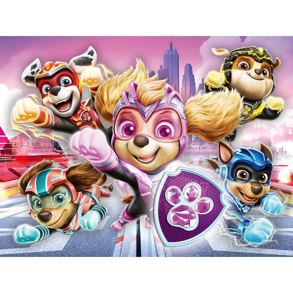 trefl-paw-patrol-mighty-movie-puzzle-30-pi-ces-chiots image 2