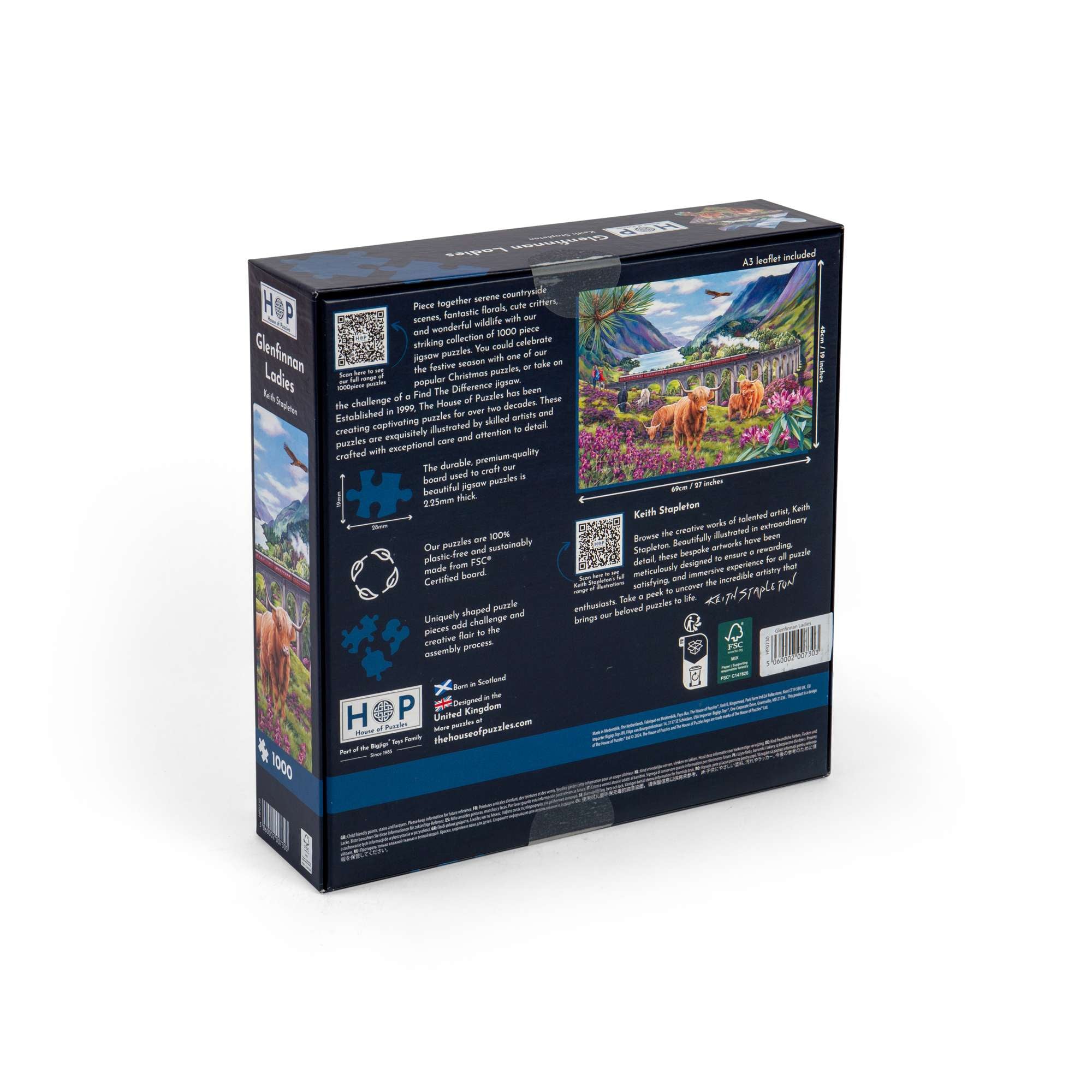 house-of-puzzles-glenfinnan-ladies-puzzle-1000-pi-ces-train image 3