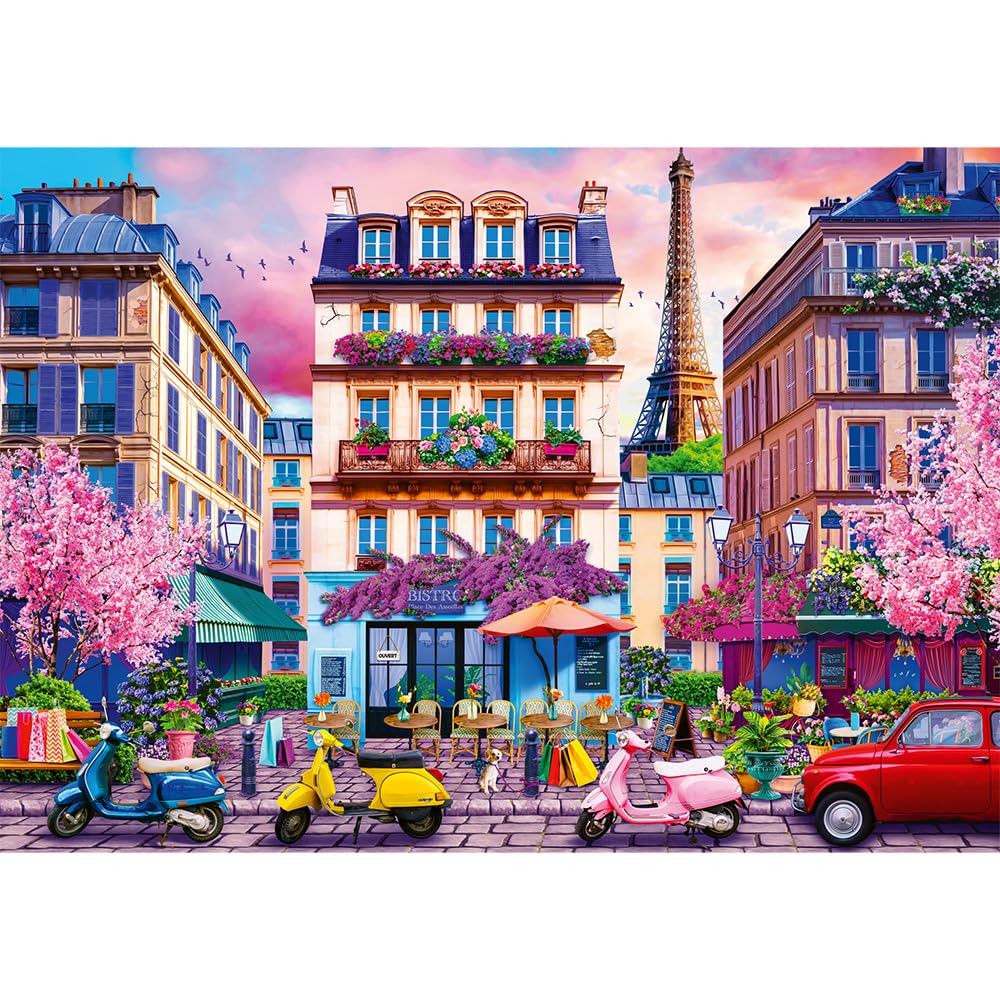 trefl-red-printemps-paris-puzzle-4000-pi-ces-tour-eiffel image 2