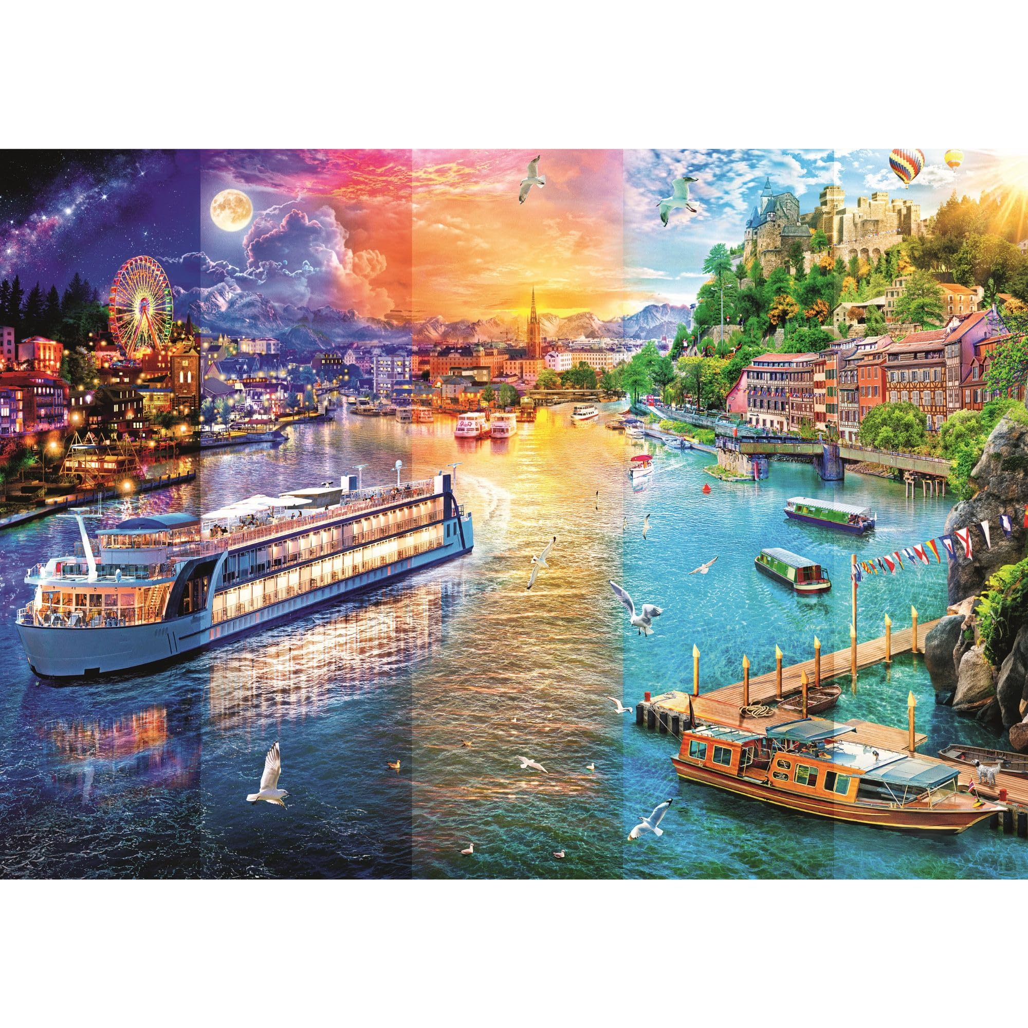 trefl-croisi-re-fluviale-puzzle-1000-pi-ces-image-peinte-68x48 image 2