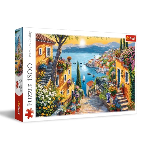 trefl-red-paysage-maritime-puzzle-1500-pi-ces-chevaux image 8