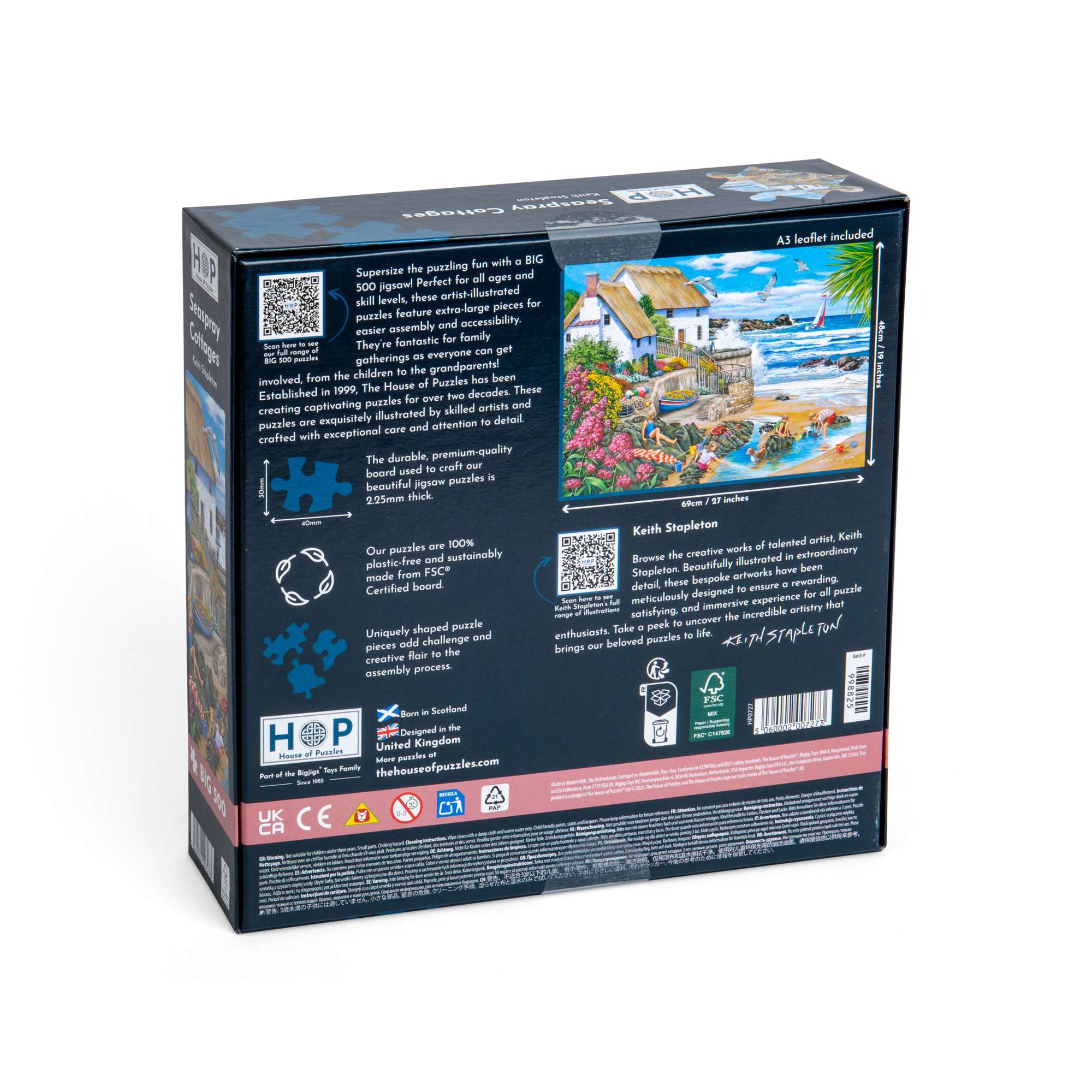 house-of-puzzles-big-500-seaspray-cottages-puzzle-500-pi-ces image 3