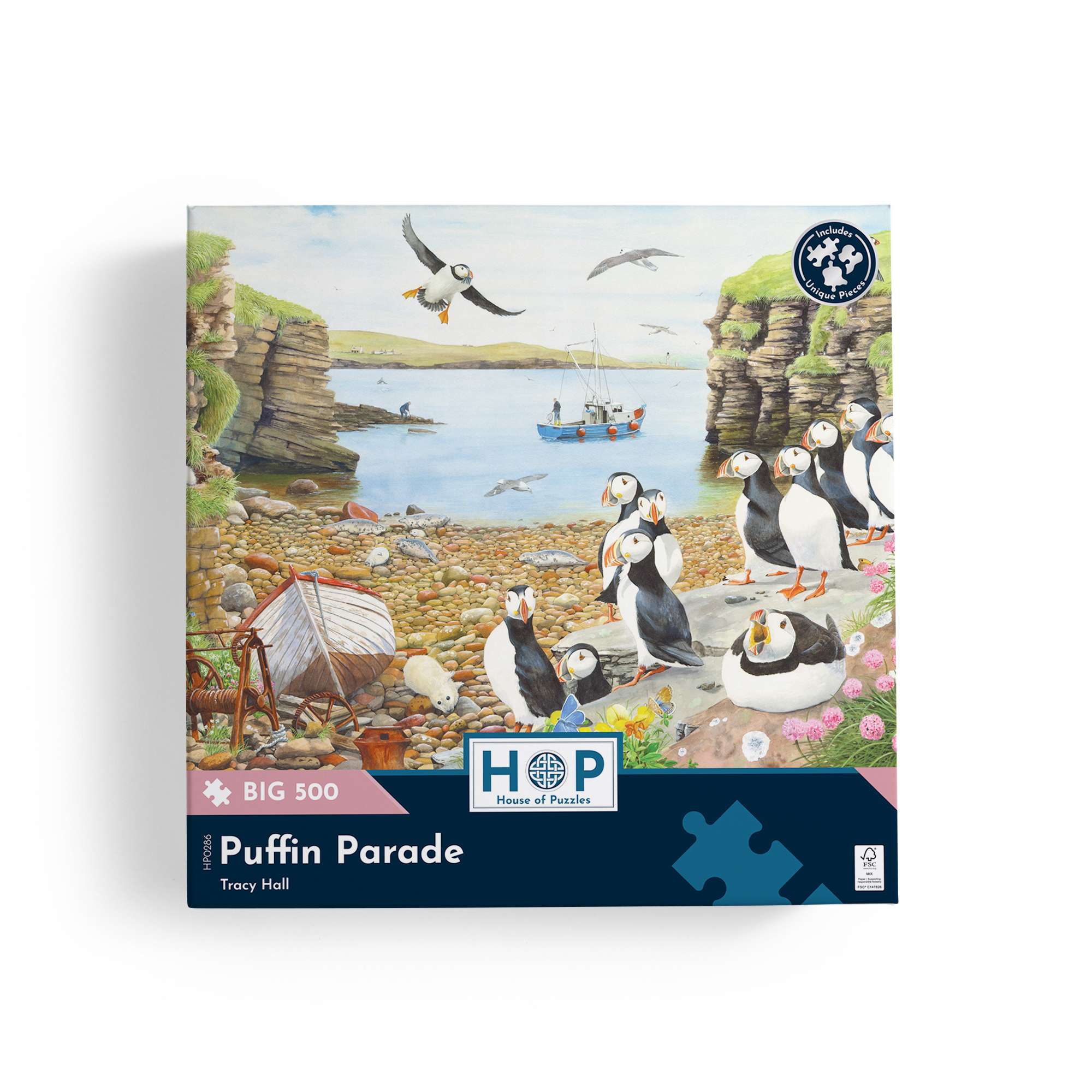 house-of-puzzles-big-500-puzzle-puffin-parade-500-grandes-pi-ces image 4