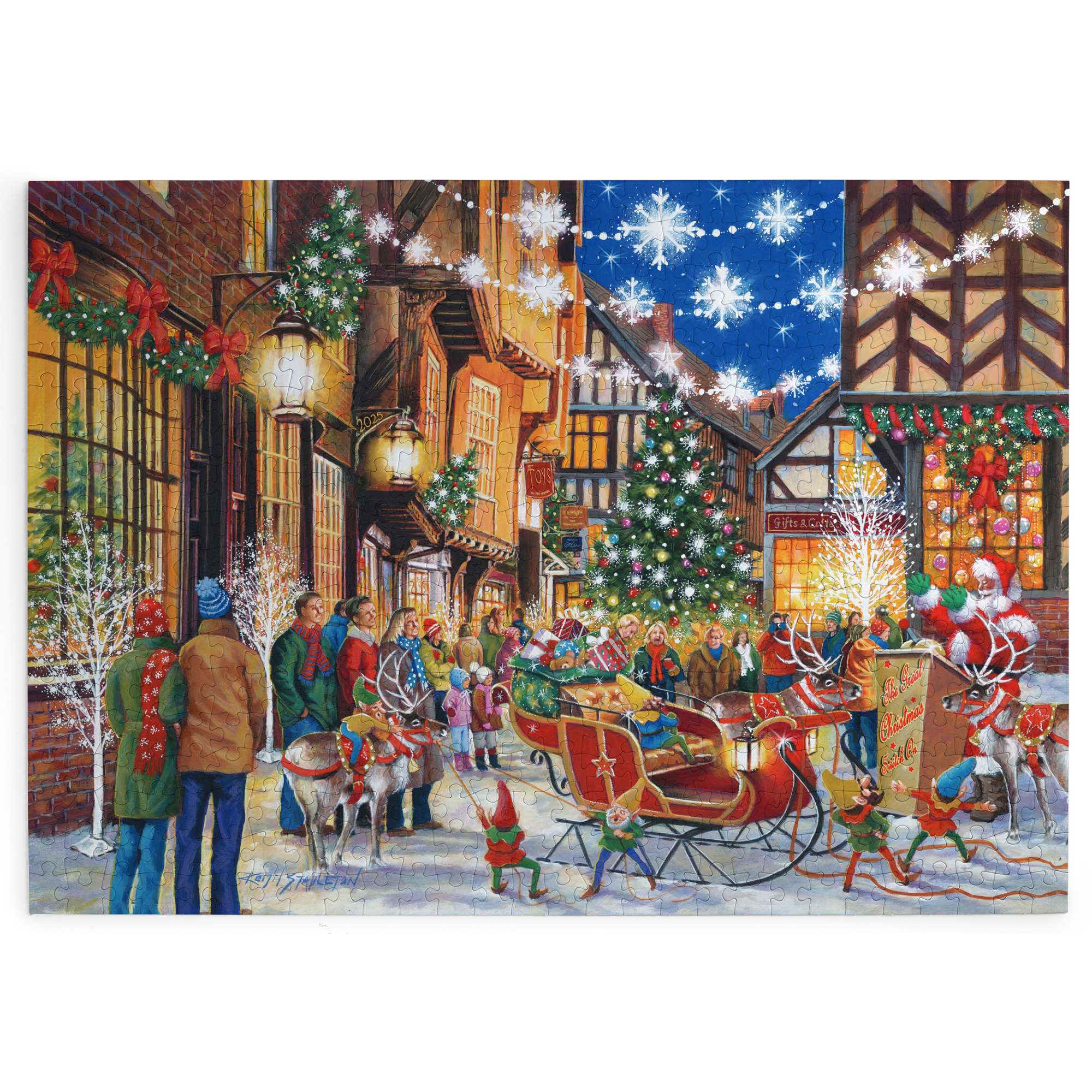 house-of-puzzles-no-20-santa-switch-on-puzzle-500-pi-ces-no-l image 2