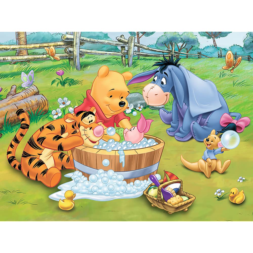 trefl-red-winnie-bain-de-porcinet-puzzle-30-pi-ces-3-ans image 2