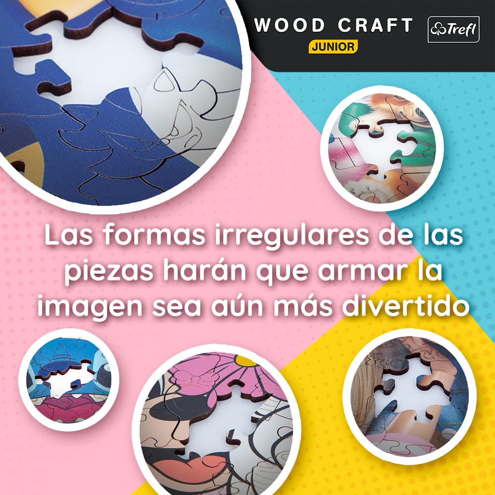 trefl-wood-craft-junior-spiderman-puzzle-bois-50-pi-ces image 5