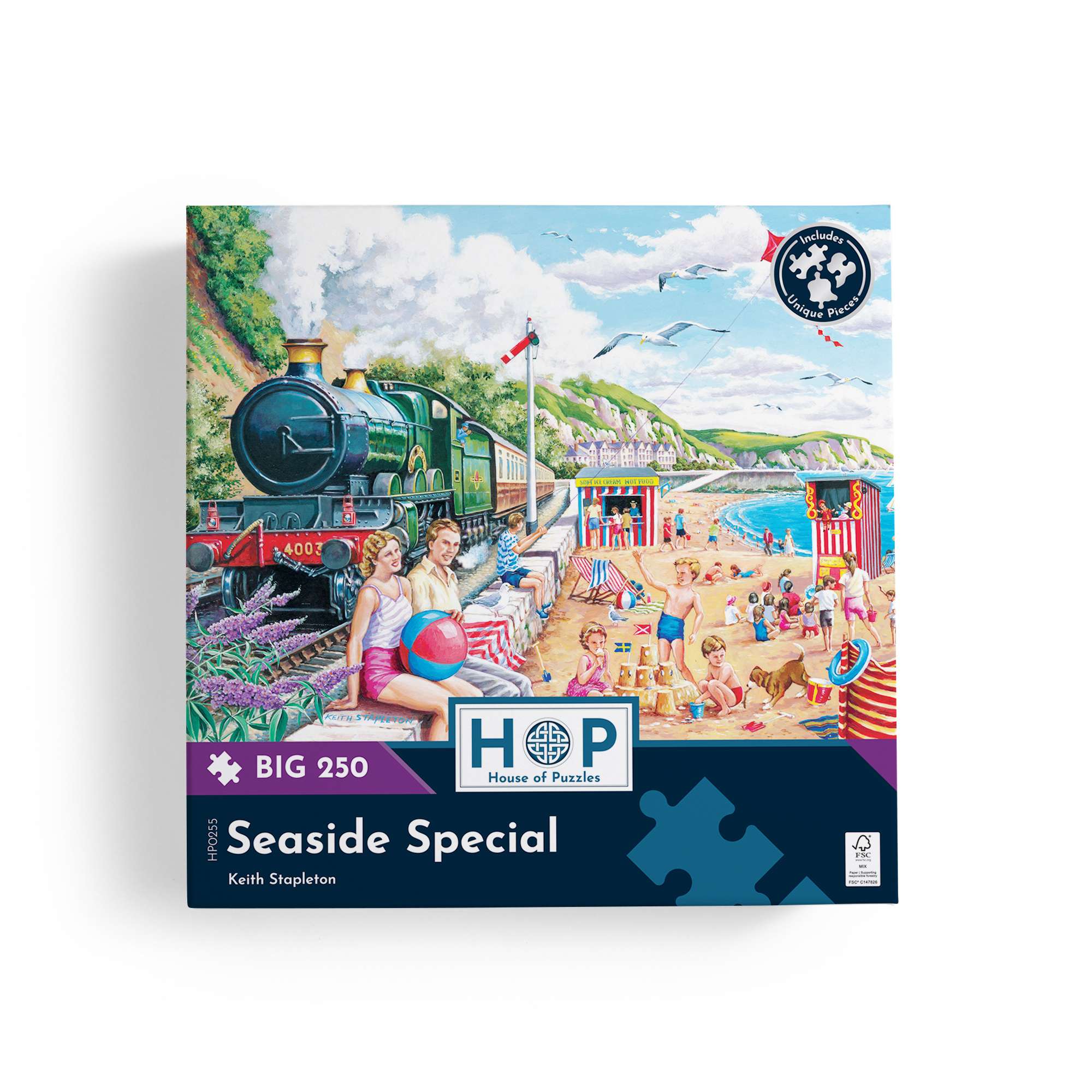 hop-big-250-seaside-special-puzzle-250-pi-ces-plage image 4