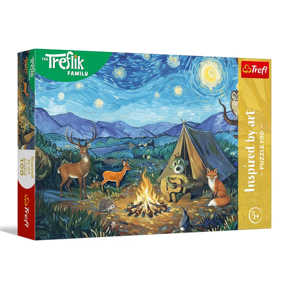 trefl-treflik-au-coin-du-feu-puzzle-100-pi-ces-5-ans image 1
